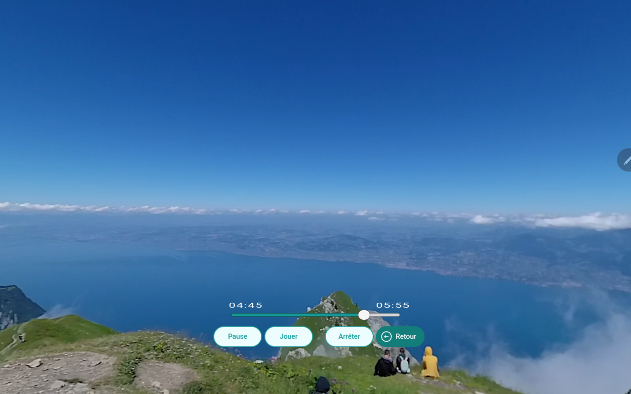 E-xauce vidéo 4k 360° Patrimoine Suisse Le Grammont 