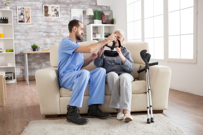Une solution de réalité virtuelle pour le secteur médico-social grâce à la réalité virtuelle 